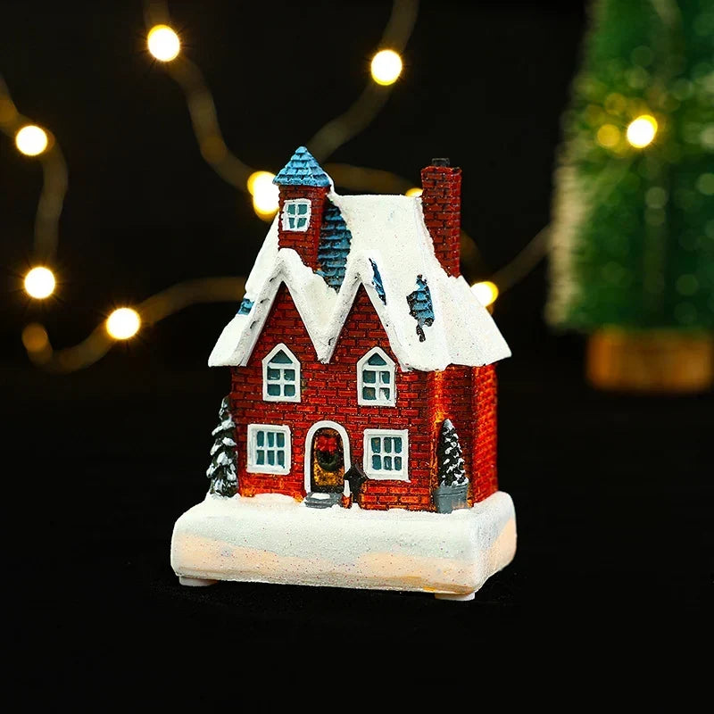 Christmas House Light Warm LED Energy-Efficient Plug-In