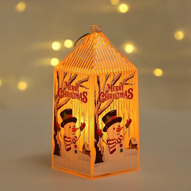 Christmas Lantern Battery-Powered Soft LED Indoor Outdoor
