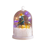 Christmas Lantern Clear Dome Warm White LED