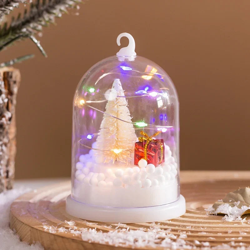 Christmas Lantern Cordless Warm White LED