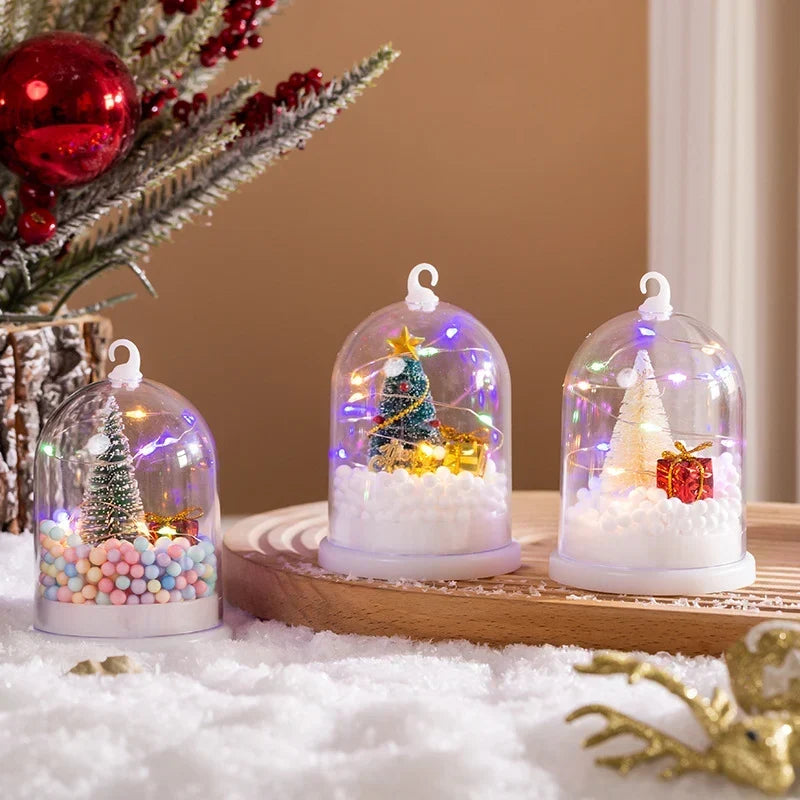 Christmas Lantern Cordless Warm White LED