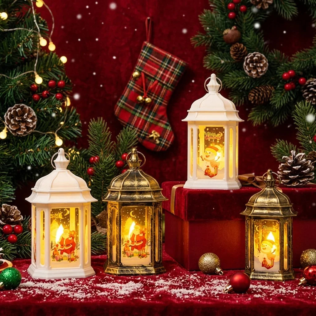 Christmas Lantern Energy-Saving LED Indoor & Outdoor