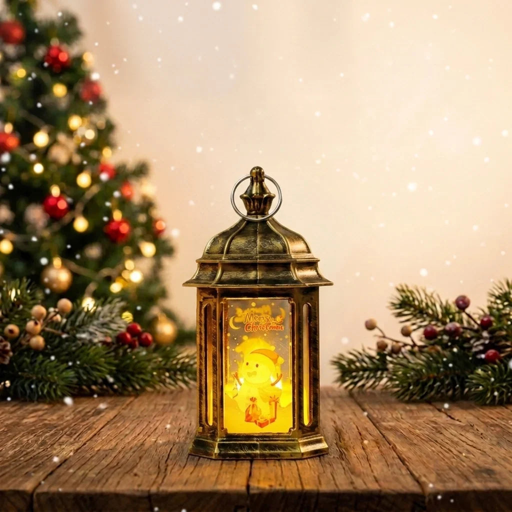 Christmas Lantern Energy-Saving LED Indoor & Outdoor