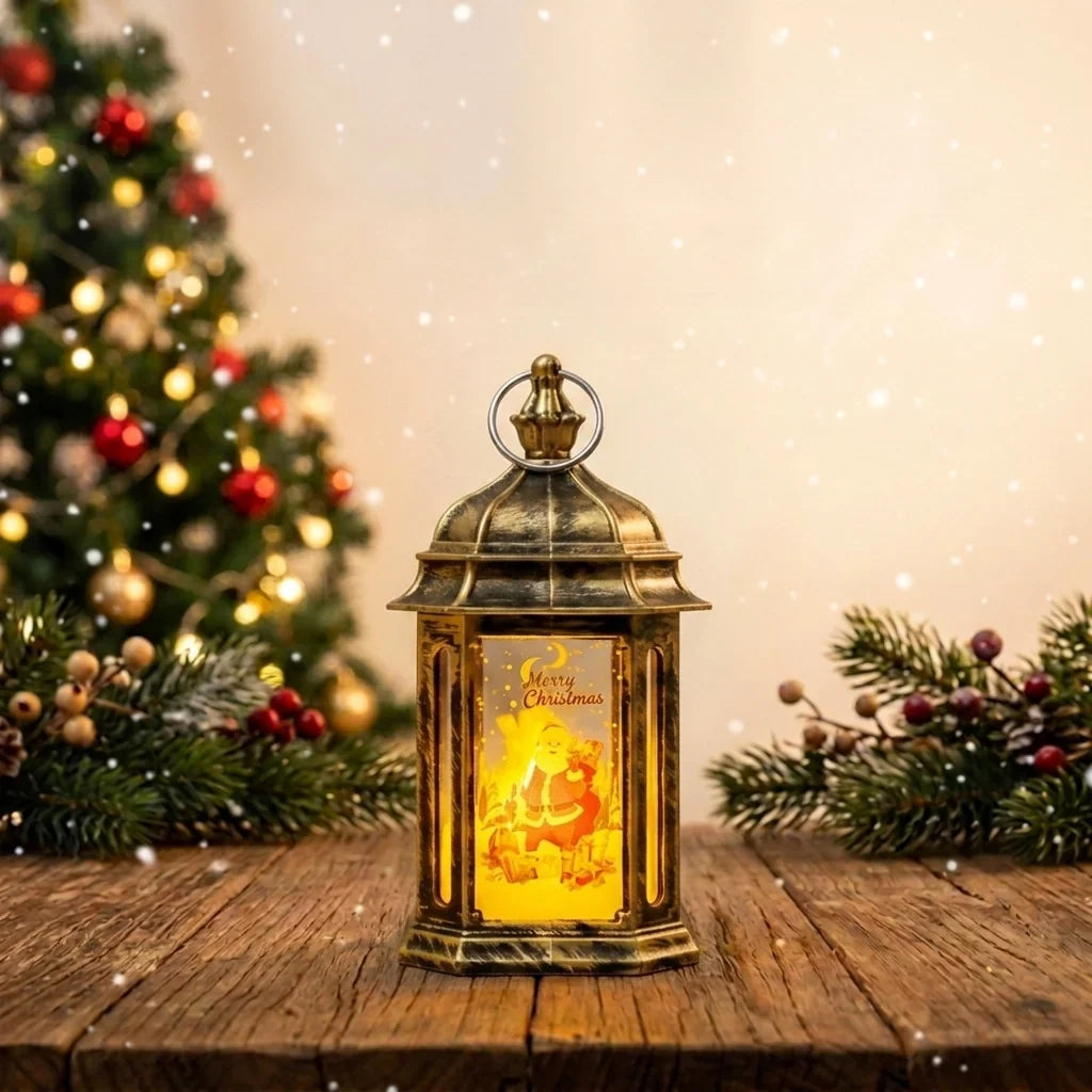 Christmas Lantern Energy-Saving LED No-Heat Indoor & Outdoor