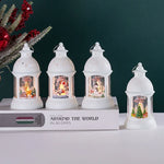 Christmas Lantern Festive Motifs Gentle Warm Light