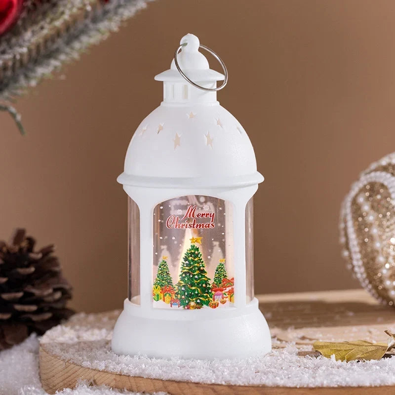 Christmas Lantern Festive Motifs Gentle Warm Light