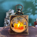 Christmas Lantern Flameless LED Plush Figures