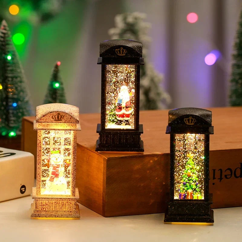Christmas Lantern Handcrafted Motifs & Moving Scenes