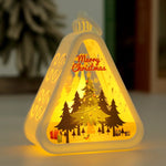 Christmas Lantern House Shaped Warm LED