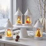 Christmas Lantern LED Festive Motif Lightweight & Portable