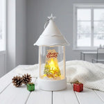 Christmas Lantern LED Festive Motif Lightweight & Portable
