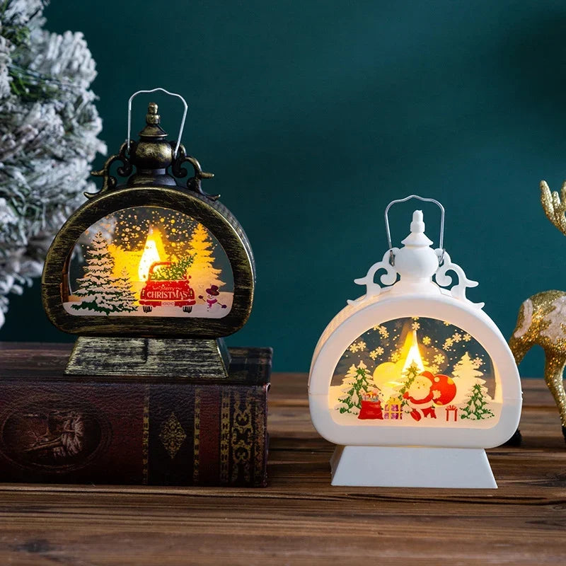 Christmas Lantern LED Warm Light Indoor & Outdoor