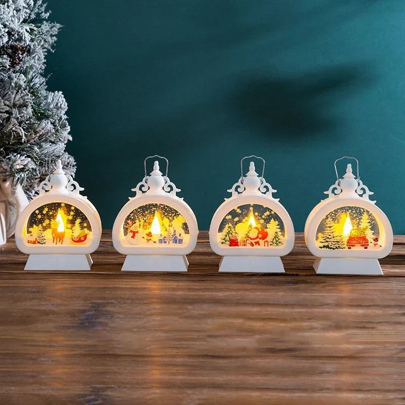 Christmas Lantern LED Warm Light Indoor & Outdoor
