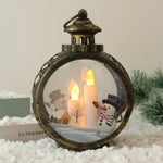 Christmas Lantern LED Weather-Resistant Indoor & Outdoor