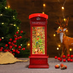 Christmas Lantern Musical Warm-Glow LED Battery-Powered