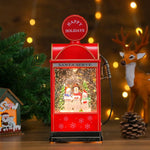 Christmas Lantern Musical Warm-Glow LED Battery-Powered