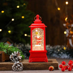 Christmas Lantern Musical Warm-Glow LED Battery-Powered