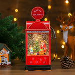 Christmas Lantern Musical Warm-Glow LED Battery-Powered
