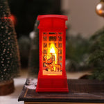 Christmas Lantern Nostalgic Holiday Scene Energy-Efficient LED Durable Design