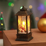 Christmas Lantern Nostalgic Holiday Scene Energy-Efficient LED Durable Design