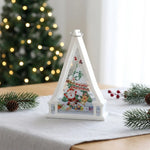 Christmas Lantern Reindeer Motif Battery Free