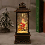 Christmas Lantern Snowman Design Integrated LED Warm White