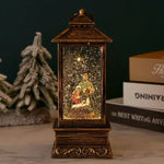 Christmas Lantern Snowman Design Integrated LED Warm White