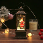 Christmas Lantern Snowman Design Warm LED Glow