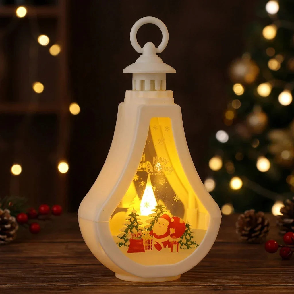 Christmas Lantern Soft Warm LED Indoor Outdoor