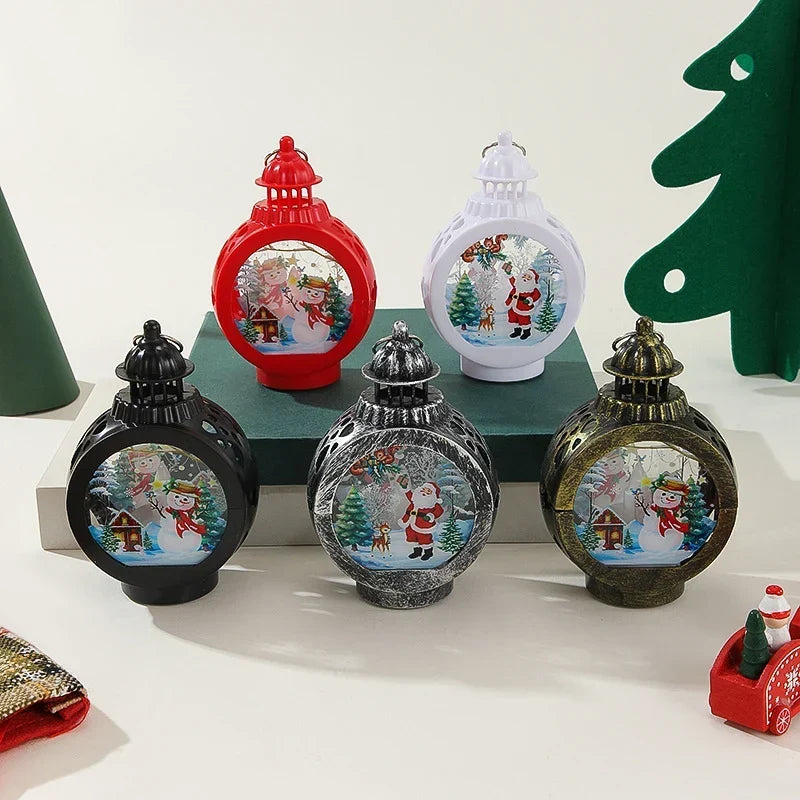 Christmas Lantern Warm Glow & Festive Cutouts
