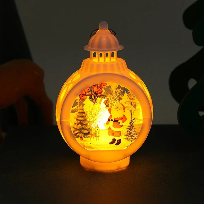 Christmas Lantern Warm Glow & Festive Cutouts