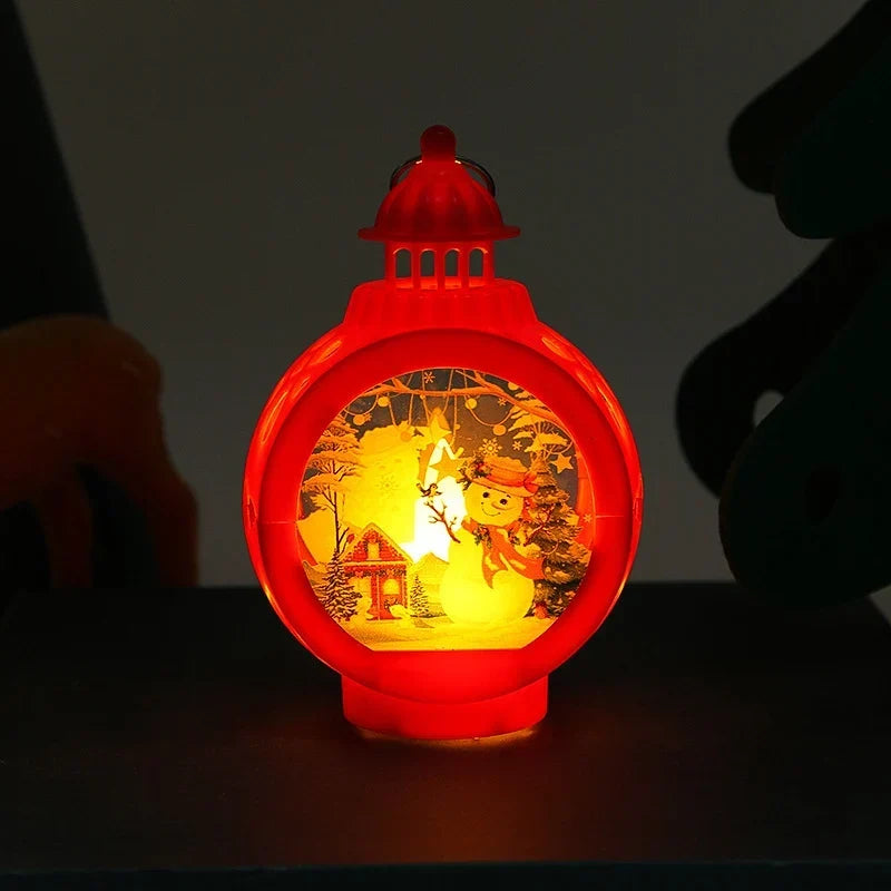 Christmas Lantern Warm Glow & Festive Cutouts