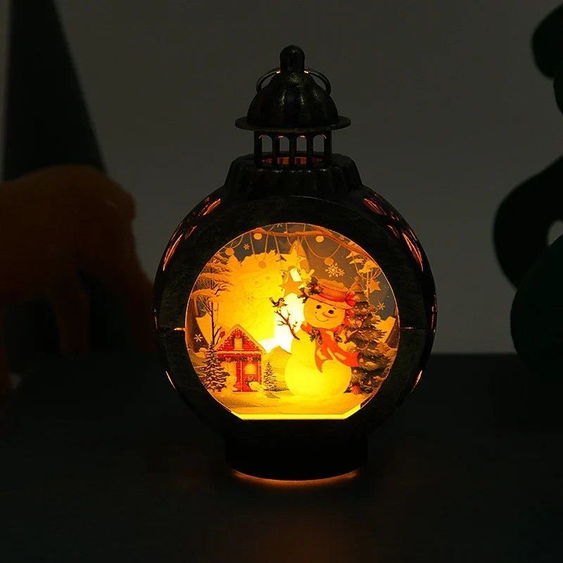 Christmas Lantern Warm Glow & Festive Cutouts