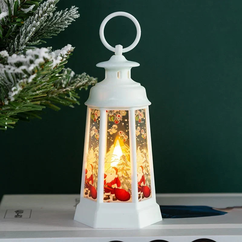 Christmas Lantern Warm Glow Indoor & Outdoor