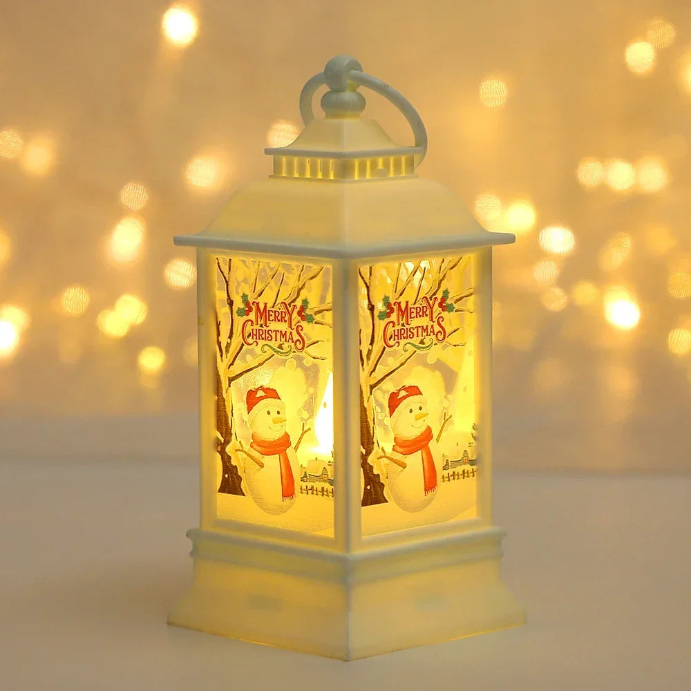 Christmas Lantern Warm LED Indoor & Outdoor
