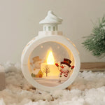 Christmas Lantern Warm LED Indoor & Outdoor Weather-Resistant