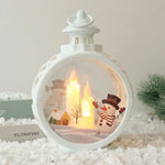 Christmas Lantern Warm LED Indoor & Outdoor Weather-Resistant