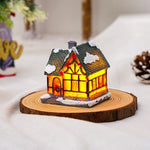 Christmas Light House Handcrafted Warm LED Indoor & Outdoor