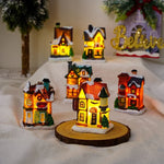 Christmas Light House Handcrafted Warm LED Indoor & Outdoor