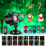 Christmas Light Projector 16 Slides IP44 Outdoor Use