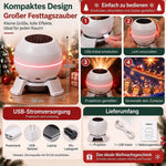 Christmas Light Projector Animated Patterns USB-Powered