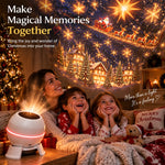 Christmas Light Projector Moving USB-Powered Compact