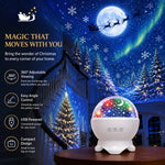 Christmas Light Projector Santa Sleigh & Reindeer Scene