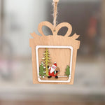 Christmas Ornament 3D Laser-Engraved Wood