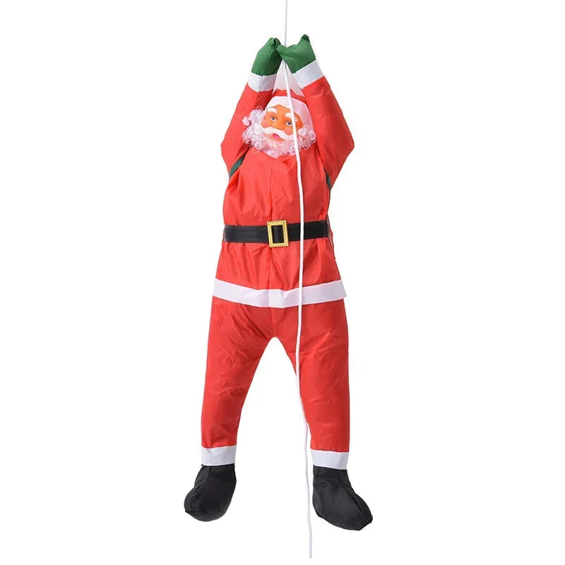 Christmas Ornament Durable Santa & Reindeer Hanging Cord