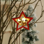 Christmas Ornament Illuminated Battery-Free Easy Hanging