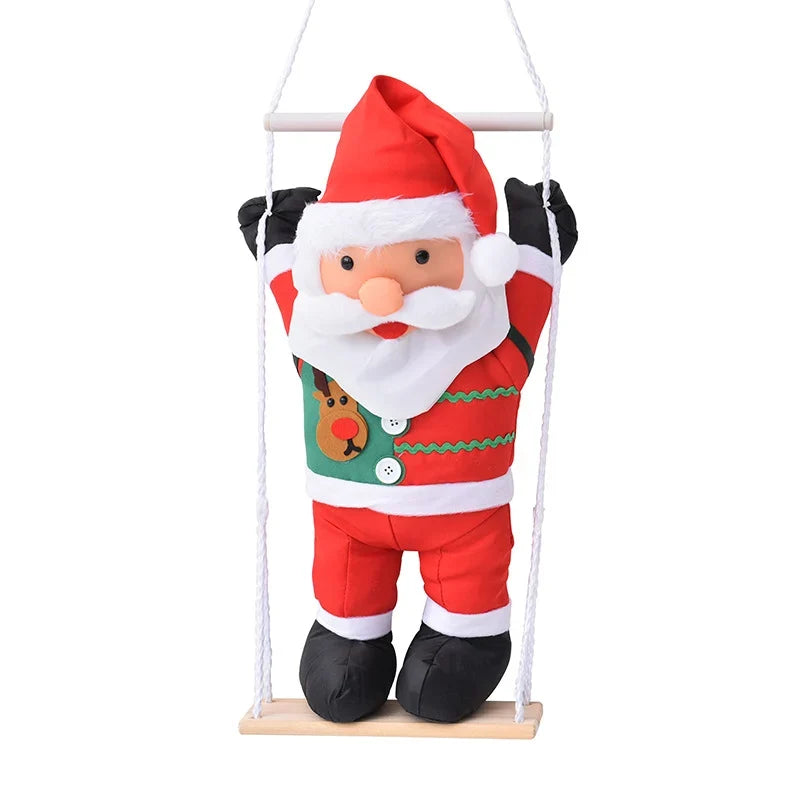 Christmas Ornament Santa Reindeer Durable Hanging String