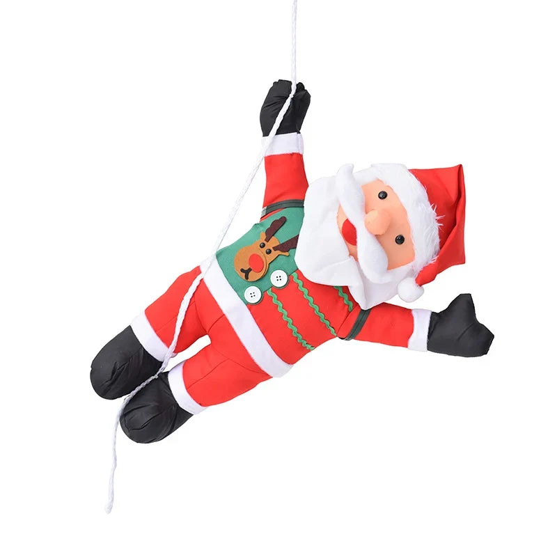 Christmas Ornament Santa Reindeer Durable Hanging String