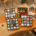 Christmas Ornament Set 44-Piece Glossy & Matte