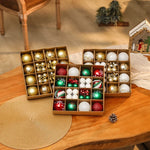 Christmas Ornament Set 44-Piece Glossy & Matte